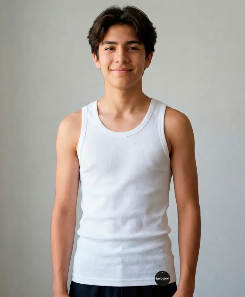 5253 CAMISETA CHIFFON BLANCA NIÑO