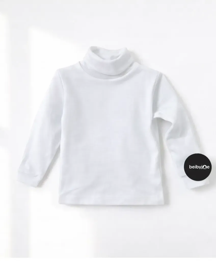 5509 PLAYERA BLANCA C/RUSO M/L