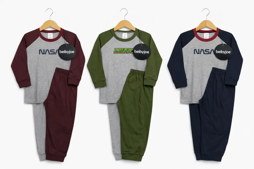 7171 PIJAMA NIÑO JUVENIL M/RANGLAN