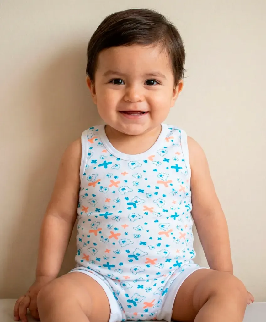 Pañalero Estampado Atlético S/M M6205 (3/6 Meses, Bebo)