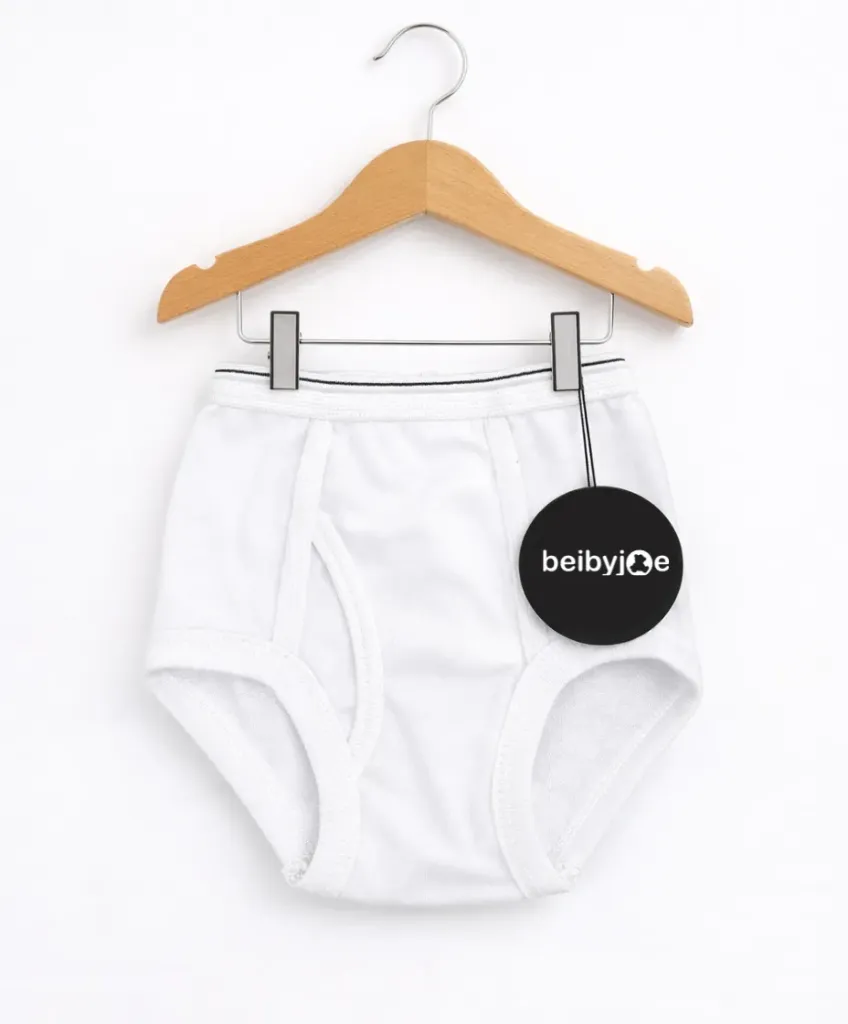 Trusa Blanca Algodón Afelpado M5801