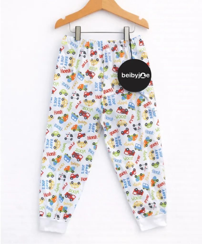 Pantalón Estampado Bebé S/Pie M7801