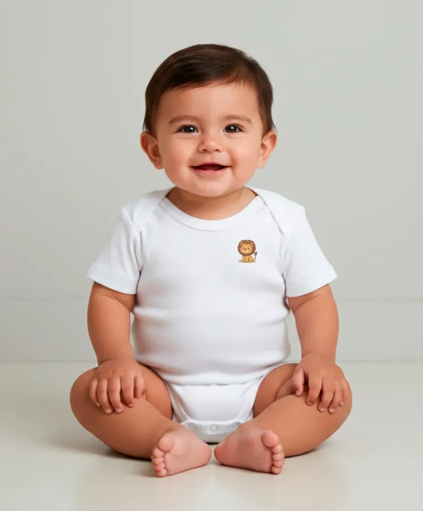 PAÑALERO BLANCO BORDADO M/M M6249 (3/6 Meses)