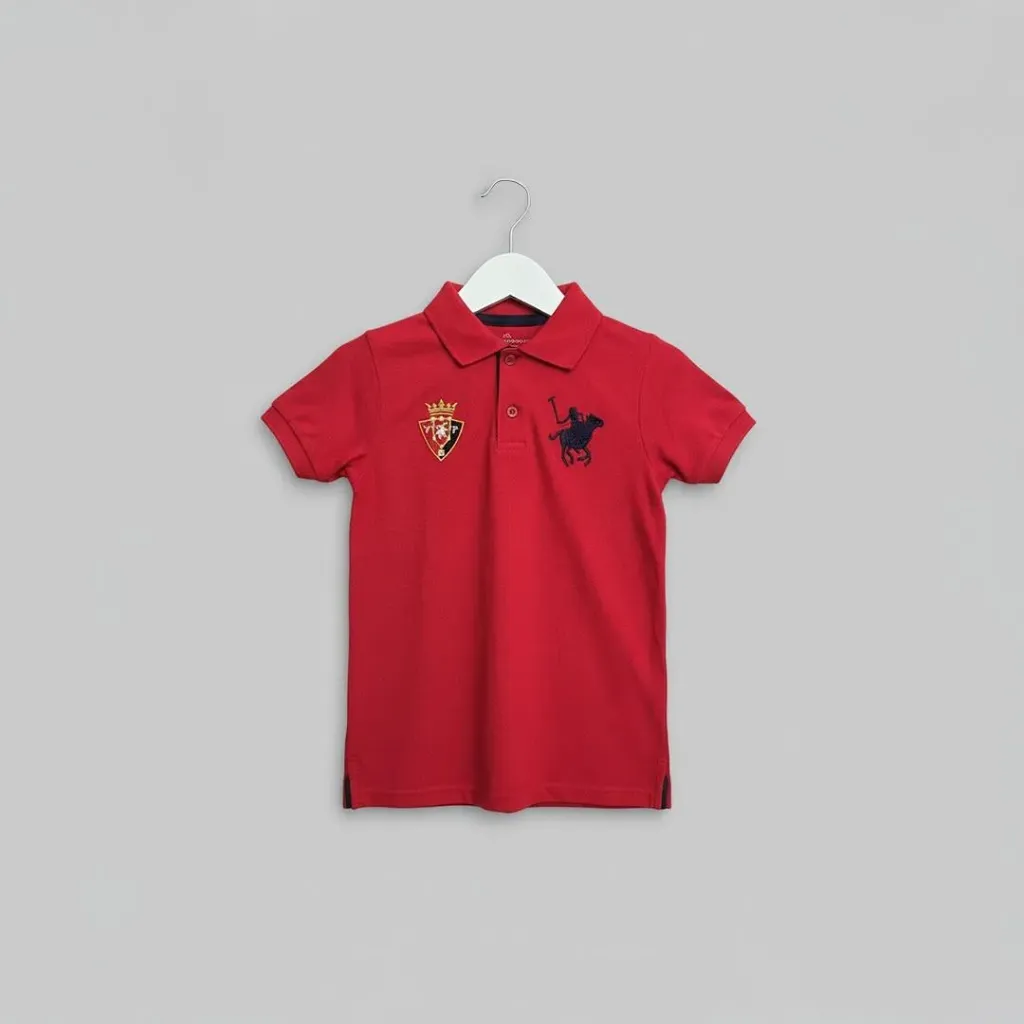 Playera Tipo Polo JV M15532 (Negro, 12)