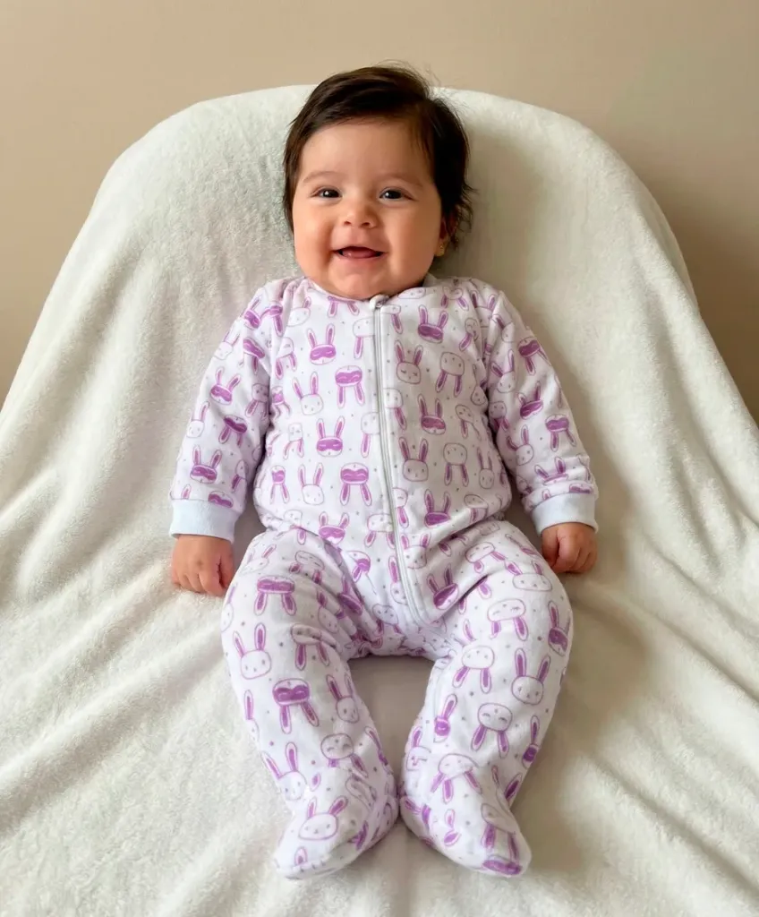 Mameluco Estampado AF. C/Talon M/L M7104 (3/6 Meses)